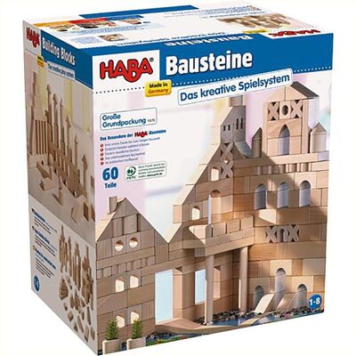 HABA Grand kit de démarrage - Blocs en bois