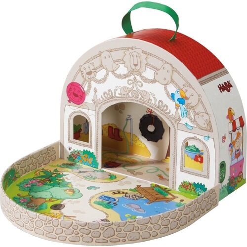 HABA Large Play Set At the Zoo- Wooden toy
