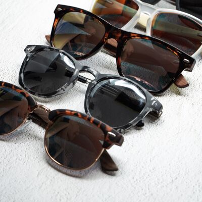 conjunto de gafas de sol
