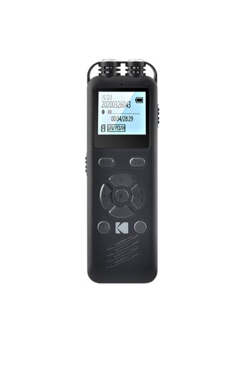 Dictaphone numérique KODAK VRC250 - 8Go - Noir - Plastique ABS 1