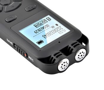 Dictaphone numérique KODAK VRC250 - 8Go - Noir - Plastique ABS 7