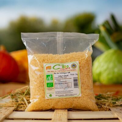 RIZ DE CAMARGUE IGP LONG ETUVE BIO 1 KG