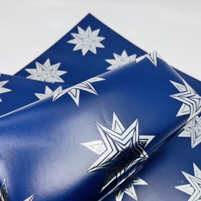 Silver Foil luxury Wrapping Paper