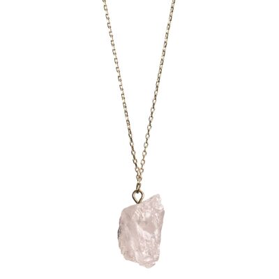 Timi of Sweden | Halsband med kristall Rose Quartz | Exclusive Scandinavian design that is the perfect gift for every women