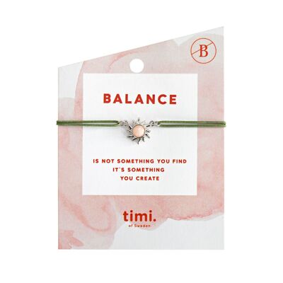 Timi of Sweden | Sun w/ Rose Quartz Stretch Br.  | Exclusive Scandinavian design that is the perfect gift for every women
