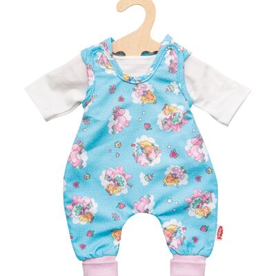 Pelele de muñeca Unicornio Emil & Fee Emma con camiseta, gr. 28-35cm