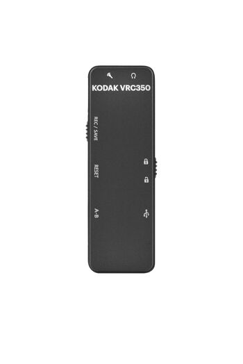 Dictaphone numérique KODAK VRC350 - 8Go - Gris - Métal 7