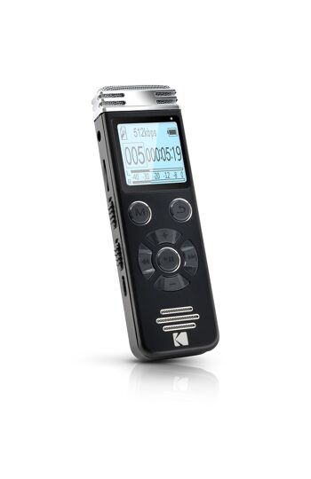 Dictaphone numérique KODAK VRC450 - 8Go - Noir - Métal 2