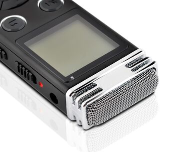 Dictaphone numérique KODAK VRC450 - 8Go - Noir - Métal 8