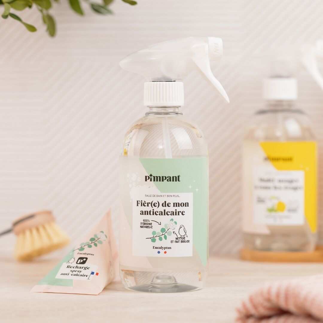 Flacone spray anticalcare ricaricabile da 500 ml