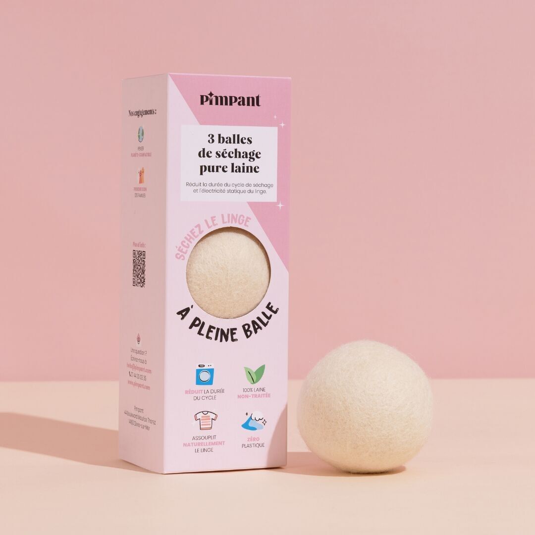 Palline per asciugatrice - Confezione da 3