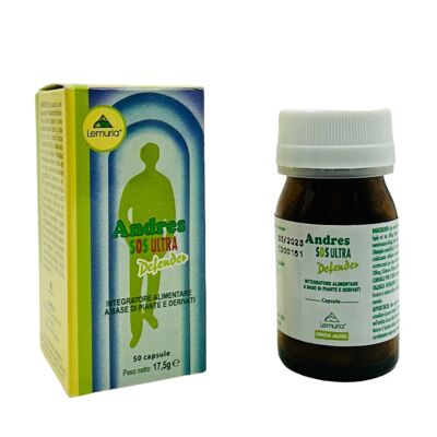 Food Supplement for Immune System - ANDRES SOS Ultra 50 Caps
