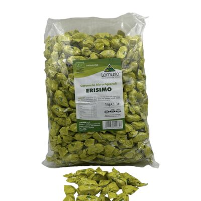 Glutenfreie & Bio Bonbons für Stimme und Hals - ERISIMO CANDIES 1 kg