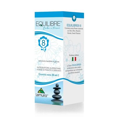 Integratore Alimentare per Debolezza e Stress - EQUILIBRE 8 -30 ml