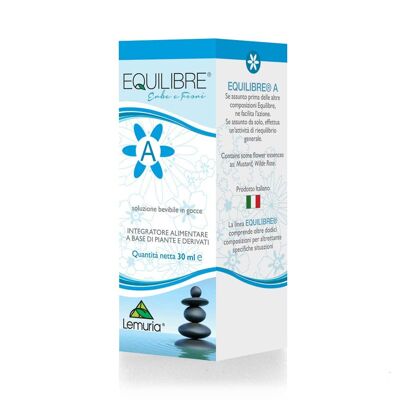 Integratore Alimentare per il Riequilibrio Generale - EQUILIBRE A - 30ml