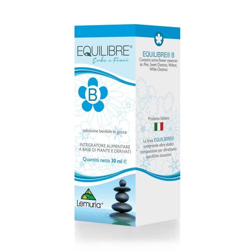 Food Supplement for Addictions - EQUILIBRE B - 30 ml