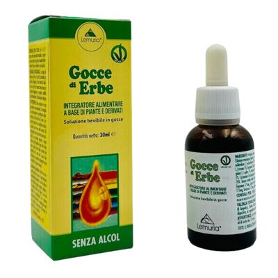 Complemento Alimenticio para la Digestión - GOTAS DE HIERBAS 30 ml