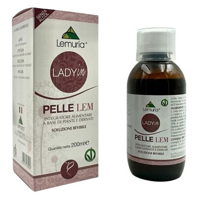 Nahrungsergänzungsmittel für Lady Skin Wellness - PELLE LEM 200 ml