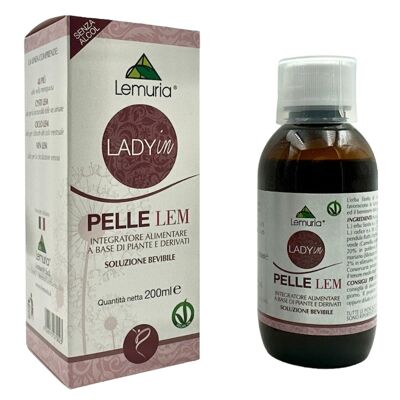 Integratore Alimentare per il Benessere della Pelle della Donna - PELLE LEM 200 ml