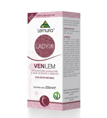 Lady Integratore Alimentare per Tonico Venis - VENLEM 200 ml 2