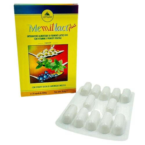 Food Supplement for Intestinal Balance - MEMILLACT 24 Caps