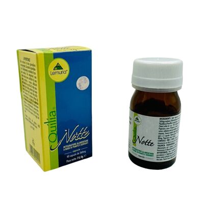 Complemento Alimenticio para el Descanso Nocturno - QUILIA NOTTE 40 Caps
