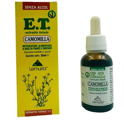 Integratore di Estratto Totale per la Salute Gastrointestinale - CAMOMILLA 30ml