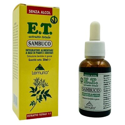 Total Extract Supplement for Immune System - ELDERBERRY 30ml
