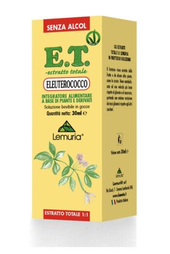 Complément Alimentaire Tonique Adaptogène -ELEUTEROCOCCO Tot Extract-30 ml 2