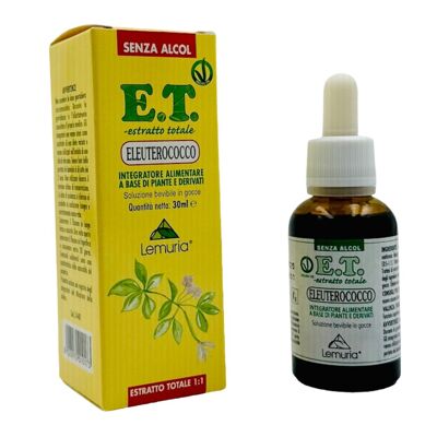 Complément Alimentaire Tonique Adaptogène -ELEUTEROCOCCO Tot Extract-30 ml