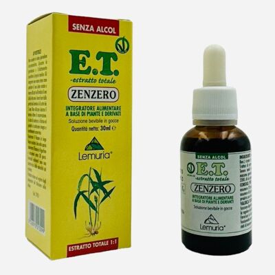 Integratore di Estratto Totale per la Digestione - ZENZERO 30 ml