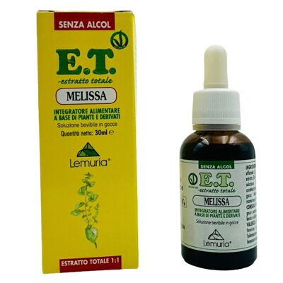 Supplément Total Extract pour l'Anxiété - LEMON BALM 30ml