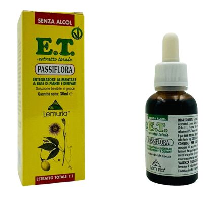 Total Extract Supplement for Relax and Sleep - PASSION FLOWER