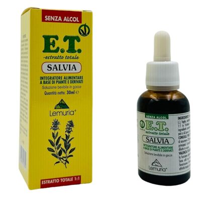 Integratore di Estratto Totale per la Menopausa - SALVIA 30ml