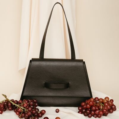 Haut les coeurs Black - Trapeze Bag