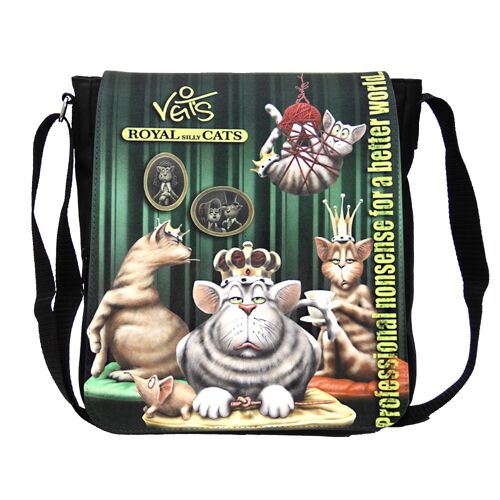 Gute Laune Tasche Veit`S ROYAL SILLY CATS"
