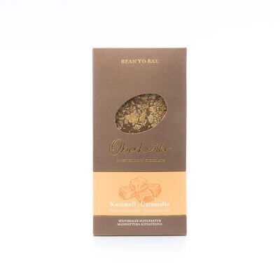 Vollmilch mit Karamell /
Milk chocolate with
Caramel_100g