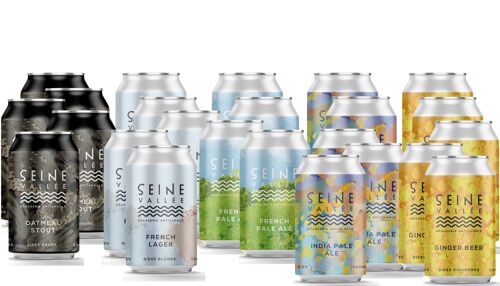 24 Cans Pack - Seine Vallée Signature Selection