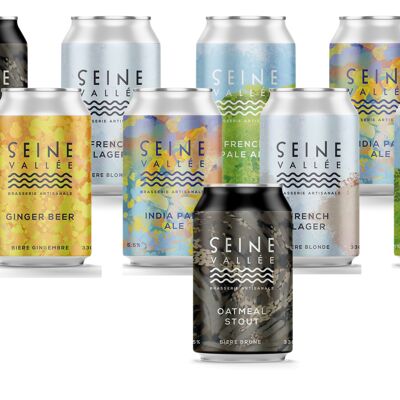 10 Cans Pack - Seine Vallée Signature Selection