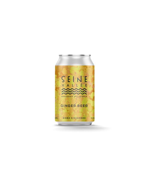 Ginger Beer - Biere Gingembre cannettes Pack - 24