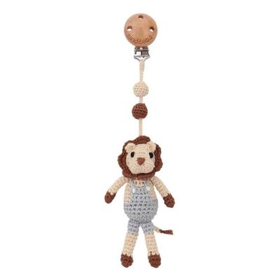 Remorque landau au crochet lion LEON en beige