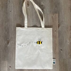 Sac en jute abeille bio et équitable