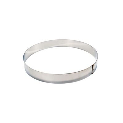 Anillo de postre de acero inoxidable Ø180