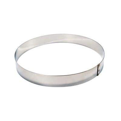 Anillo de postre de acero inoxidable Ø240