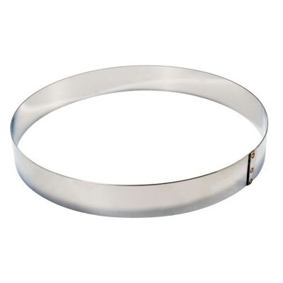 Anillo de postre de acero inoxidable Ø300