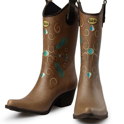 Dallas Dreamer Western Style cowgirl welly boot