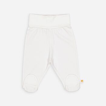 Pantalon Naissance Coton Bio WHITE