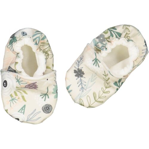 Chaussons souples 0-6 mois Flower Power