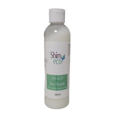 Shym'actif-Décyl glucoside-Grade cosmétique-Tensioactif 100% d'origine végétale issu du sucre 250 ml
