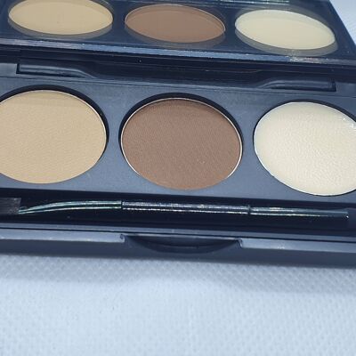 Trio Eyebrow palette